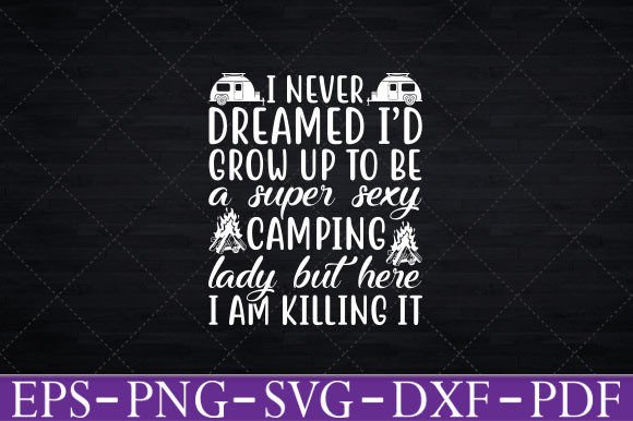 Camping Shirt Women Wife Camper RV SVG: A Designer’s Review