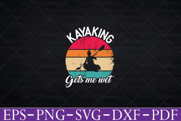 Review: Kayaking Gets Me Wet Embroidery Design