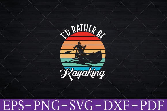 Review: Vintage Kayaking Sunset Paddling Water