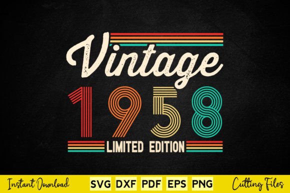 Reviewing the 1958 Vintage 66th Birthday Design