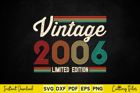Reviewing the 2006 Vintage Birthday Design