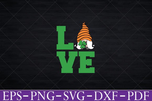 Reviewing the St Patrick’s Day Love Gnome SVG