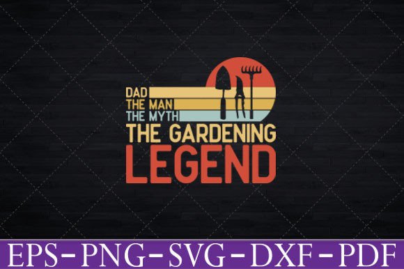 Stitching The Man the Myth the Gardening Legend
